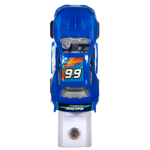 LED Plug In Nightlight Handcrafted from Toy Racing Car