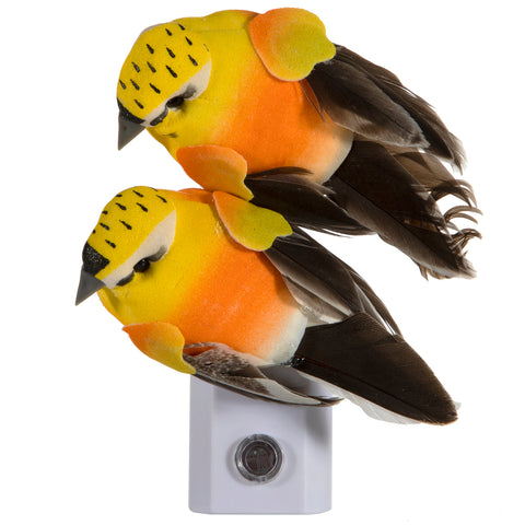 Fanciful Birds in Flight Night Light - Hand Crafted Auto Sensor LED