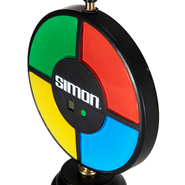 Unique Gamer Lamp - Colorful Round Game Mounted on Lamp Base