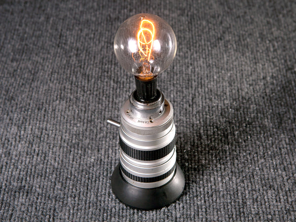 TV Zoom Lens Mini Up-cycled Lamp